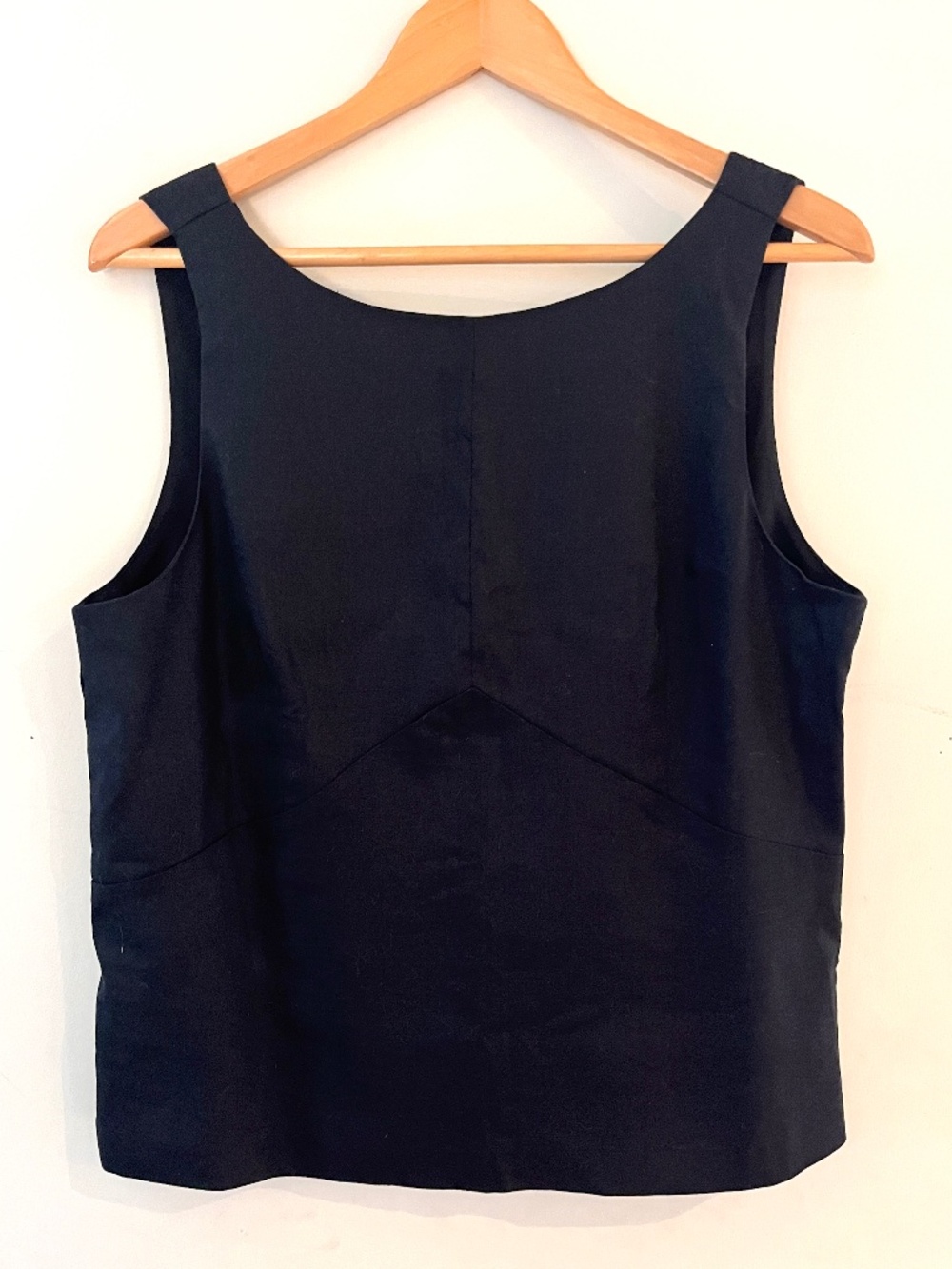 Banana Republic Black Linen Tank Top